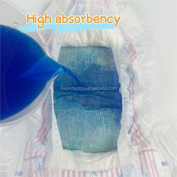 Disposable Baby Diapers With Elastic Waistband Disposable Baby Diapers With Elastic Waistband